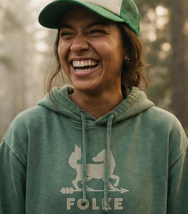 Salish Green Hoodie